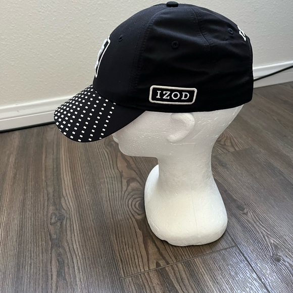 Izod Black and White Cap - Picture 2 of 9